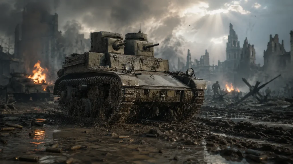 Light Tank M2 (M2A2): Двухголовый тупик танкостроения США