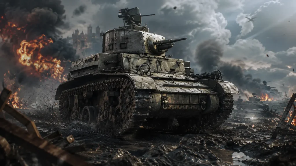 Light Tank M2A4: Анатомия американского скаута в War Thunder